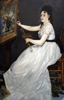 Edouard Manet (1832-1883). Eva Gonzales, 1870 Edouard Manet (1832-1883). Eva Gonzales, 1870