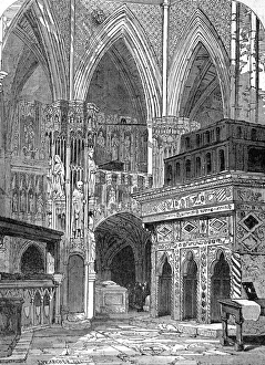 Edward the Confessors Chapel, Westminster Abbey, 1848 Edward the Confessors Chapel, Westminster Abbey, 1848