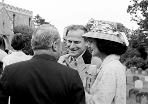 Edward Heath at the Aldeburgh Festival Edward Heath at the Aldeburgh Festival