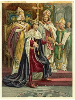 Robes Collection: Edward I Crowned