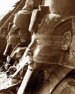 Images Dated 25th April 2010: Egypt Abu Simbel Victorian period