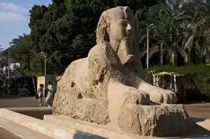 Images Dated 18th November 2003: Egypt. Sphinx of Memphis. Alabaster