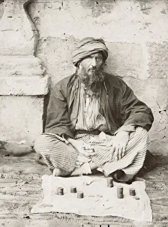 Egyptian money changer, Egypt, c. 1890 Egyptian money changer, Egypt, c. 1890
