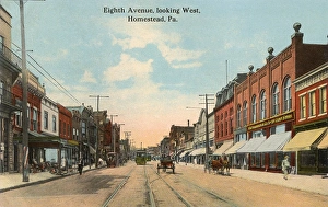 Eighth Avenue, Homestead, Pennsylvania, USA Eighth Avenue, Homestead, Pennsylvania, USA