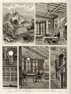 Electric Lighting in Home of Industrialist William Armstrong Electric Lighting in Home of Industrialist William Armstrong
