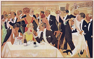 Nightclubs Gallery: Elegance at the Embassy Club by Mundo, 1929