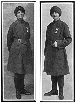Elsie Knocker and Mairi Chisholm, WW1 nurses Elsie Knocker and Mairi Chisholm, WW1 nurses