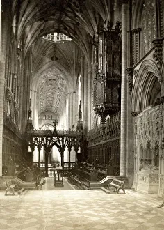 Ely Cathedral, Ely, Cambridgeshire, interior view Ely Cathedral, Ely, Cambridgeshire, interior view