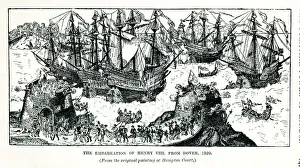 Embarcation of King Henry VIII from Dover, 1520 Embarcation of King Henry VIII from Dover, 1520