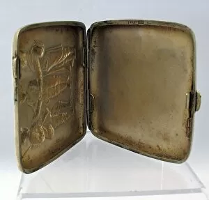 Images Dated 28th January 2012: Embossed cigarette case
