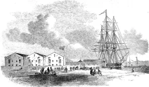 Emigration Depot at Birkenhead, Wirral, 1852 Emigration Depot at Birkenhead, Wirral, 1852