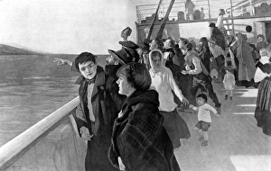 Emigration. The land of Promise. Emigrants Catching their Fi Emigration. The land of Promise. Emigrants Catching their Fi