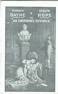 An Emperors Divorce starring Ronald Bayne & Evelyn Hope An Emperors Divorce starring Ronald Bayne & Evelyn Hope
