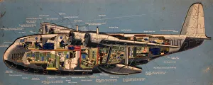 Empire flying boat jigsaw Empire flying boat jigsaw