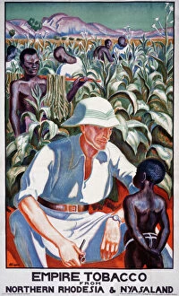 Rhodesia Collection: Empire tobacco poster
