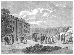 Encampment at Montagu House Encampment at Montagu House
