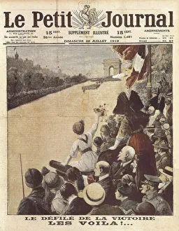 End of the First World War. Le d馩l頤e la victoire End of the First World War. Le d馩l頤e la victoire