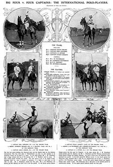 England and America polo teams, 1913 England and America polo teams, 1913