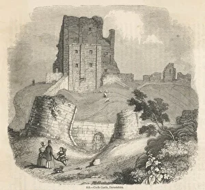 <b class=qtipBold><figcaption>England/Corfe Castle1845</figcaption></b><br>Corfe Castle, Dorset<br><em>© Mary Evans Picture Library</em> England/Corfe Castle1845