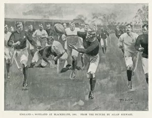 Rugby Collection: England V Scotland 1901