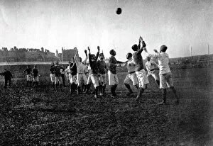 Copy1 Collection: England vs. Scotland rugby 1894