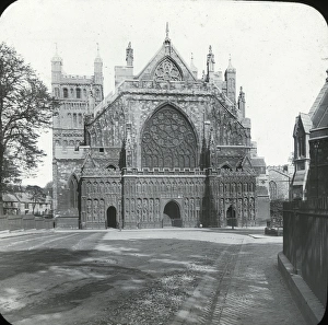 English Cathedrals - Exeter - West Front English Cathedrals - Exeter - West Front