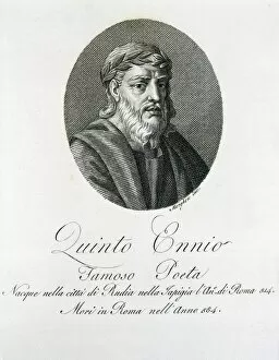 ENNIUS, Quintus (239-169 BC). Writer during the