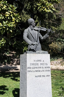 Enrique Iniesta Cano (1906-1969) Spanish musician. Monument Enrique Iniesta Cano (1906-1969) Spanish musician. Monument