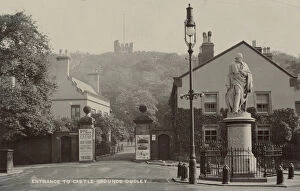 Fireworks Collection: Entrance to Castle grounds, Dudley, West Midlands
