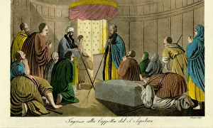 Entrance of the Chapel of the Holy Sepulchre, 1800s Entrance of the Chapel of the Holy Sepulchre, 1800s