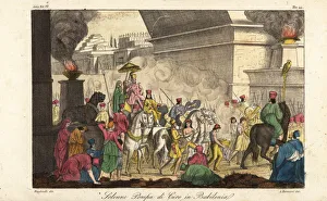Entrance of King Cyrus of Persia into Babylon, 540BC Entrance of King Cyrus of Persia into Babylon, 540BC