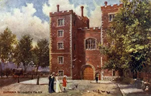 The Entrance to Lambeth Palace, London The Entrance to Lambeth Palace, London