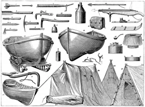 Equipment used in the British Arctic Expedition, 1875-1876 Equipment used in the British Arctic Expedition, 1875-1876