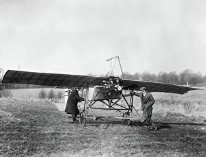 Ernest Maund Early Aviator / Pilot with His Monoplane in? Ernest Maund Early Aviator / Pilot with His Monoplane in?