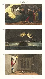 Vesuvius Gallery: The eruption of Mount Vesuvius in 79AD