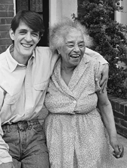 Esther Bruce & her adopted nephew Stephen Bourne Esther Bruce & her adopted nephew Stephen Bourne