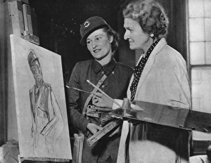 Ethel Gabain and a sitter Ethel Gabain and a sitter