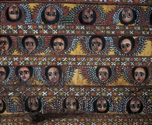 ETHIOPIA. AMHARA. Gonderr. Debre Berhan Selassie ETHIOPIA. AMHARA. Gonderr. Debre Berhan Selassie