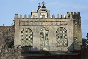ETHIOPIA. TIGRAY. Axum. Cathedral of Saint Mary ETHIOPIA. TIGRAY. Axum. Cathedral of Saint Mary