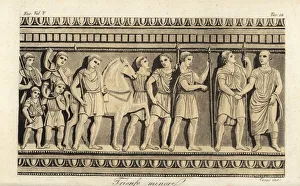Triumphal Gallery: Etruscan minor triumphal parade