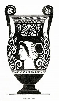 Etruscan vase, British Museum, London Etruscan vase, British Museum, London