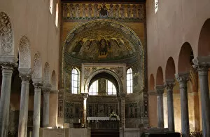 Images Dated 2nd September 2007: Euphrasian basilica. Ciborium. Porec. Croatia