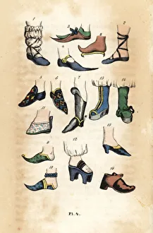 European shoes, slippers and boots European shoes, slippers and boots