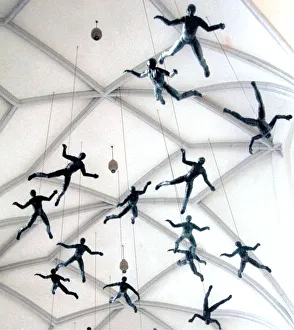 Eusebius Church parachutists, Arnhem, Holland Eusebius Church parachutists, Arnhem, Holland