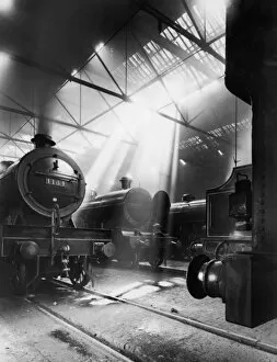 Sun Light Gallery: Euston Locomotive Sheds