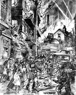 Evacuation during the Blitz'; Second World War, 1940 Evacuation during the Blitz'; Second World War, 1940
