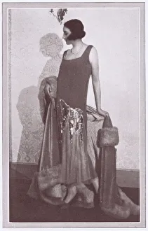 An evening gown from Chantal, Paris, 1925 An evening gown from Chantal, Paris, 1925