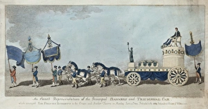 An exact representation of the principal banners and triumph An exact representation of the principal banners and triumph
