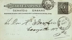 Postmark Gallery: Example of an early postcard, Argentina, South America
