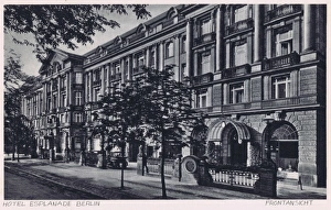 Exterior fa硤e of the Hotel Esplanade, Berlin, 1920s Exterior fa硤e of the Hotel Esplanade, Berlin, 1920s